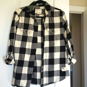 Plaid button up shirt